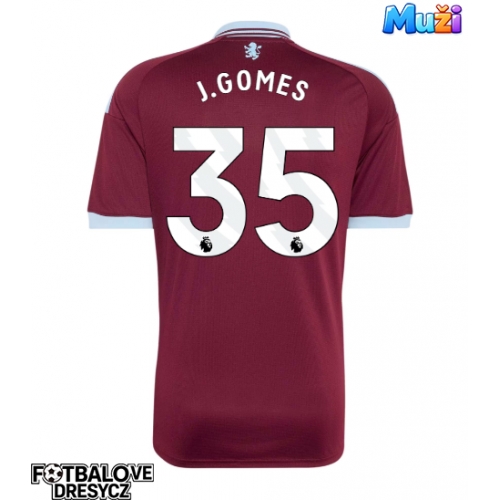 Aston Villa Joao Gomes #35 Domácí Dres 2026-27 Krátký Rukáv Aston Villa Joao Gomes #35 Domácí Dres 2026-27 Krátký Rukáv